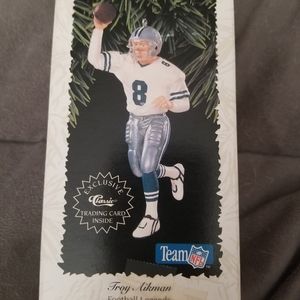 Troy Aikman -Dallas Cowboys-Christmas Ornament